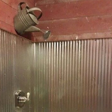 For the guest bathroom. Easy cheap.