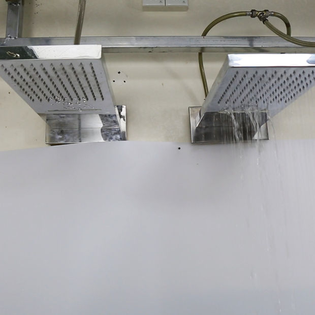 Bath Rain Square Wall Mounted Waterfall Shower Head